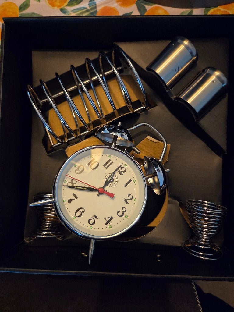 Vintage slimresto ontbijt set, Overige merken, Overige typen, Nieuw, Ophalen of Verzenden