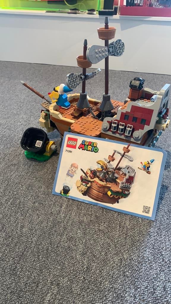 Mario legoschip 71391, Ophalen of Verzenden, Zo goed als nieuw