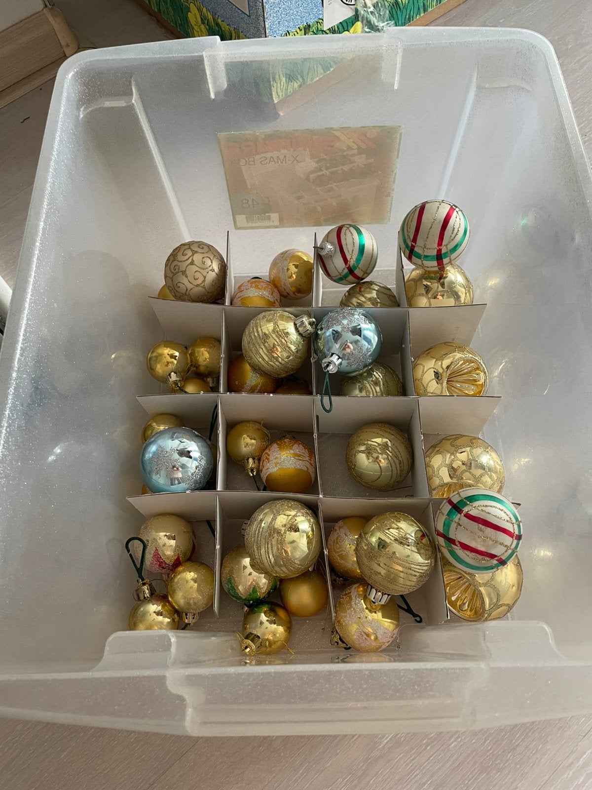 Kerstballen maar zonder de bak, Ophalen, Gebruikt