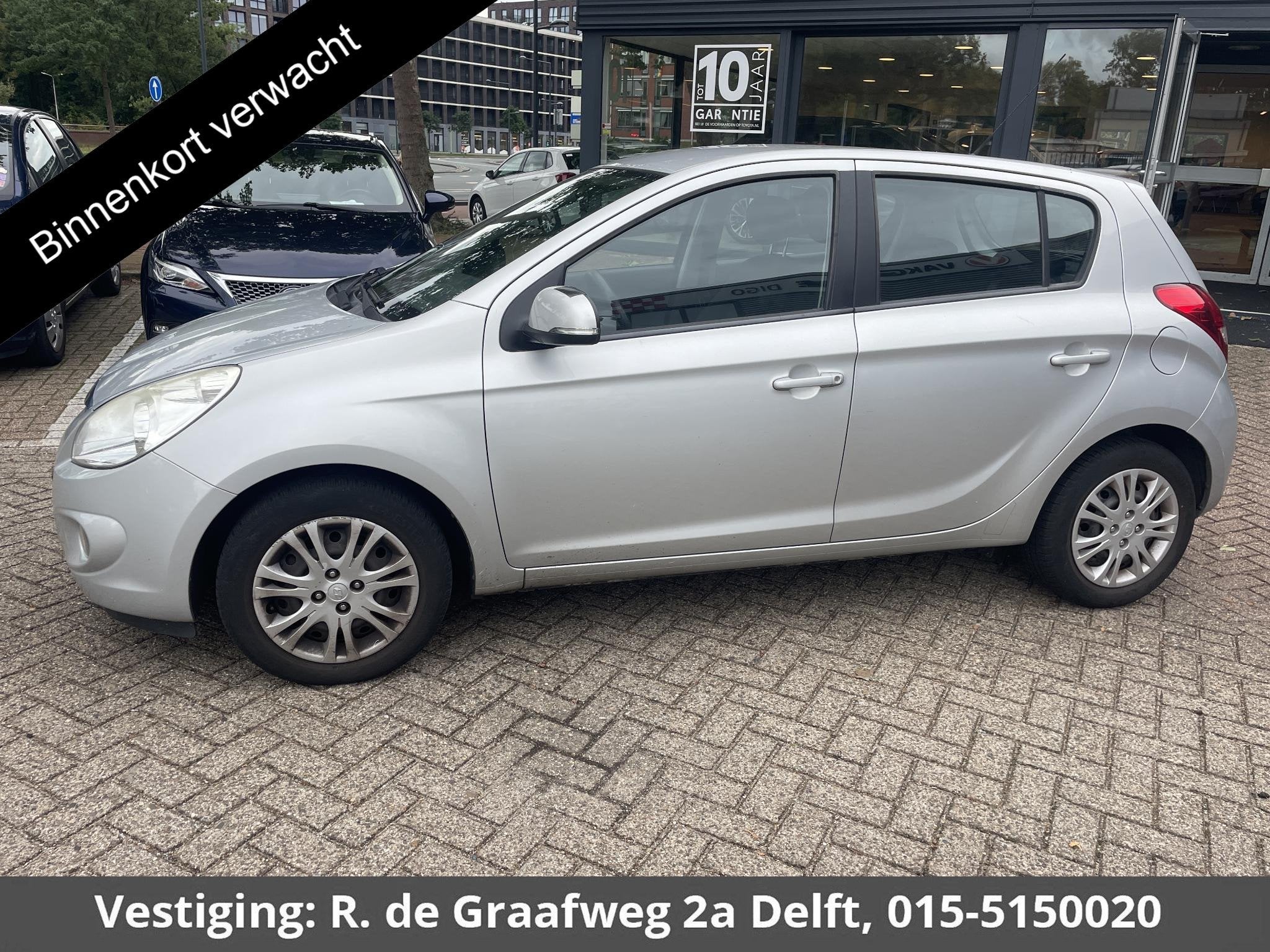 Hyundai i20 1.4i i-Motion Automaat | Airco | Centrale vergre, Auto's, Euro 5, 4 cilinders, 1396 cc, Origineel Nederlands