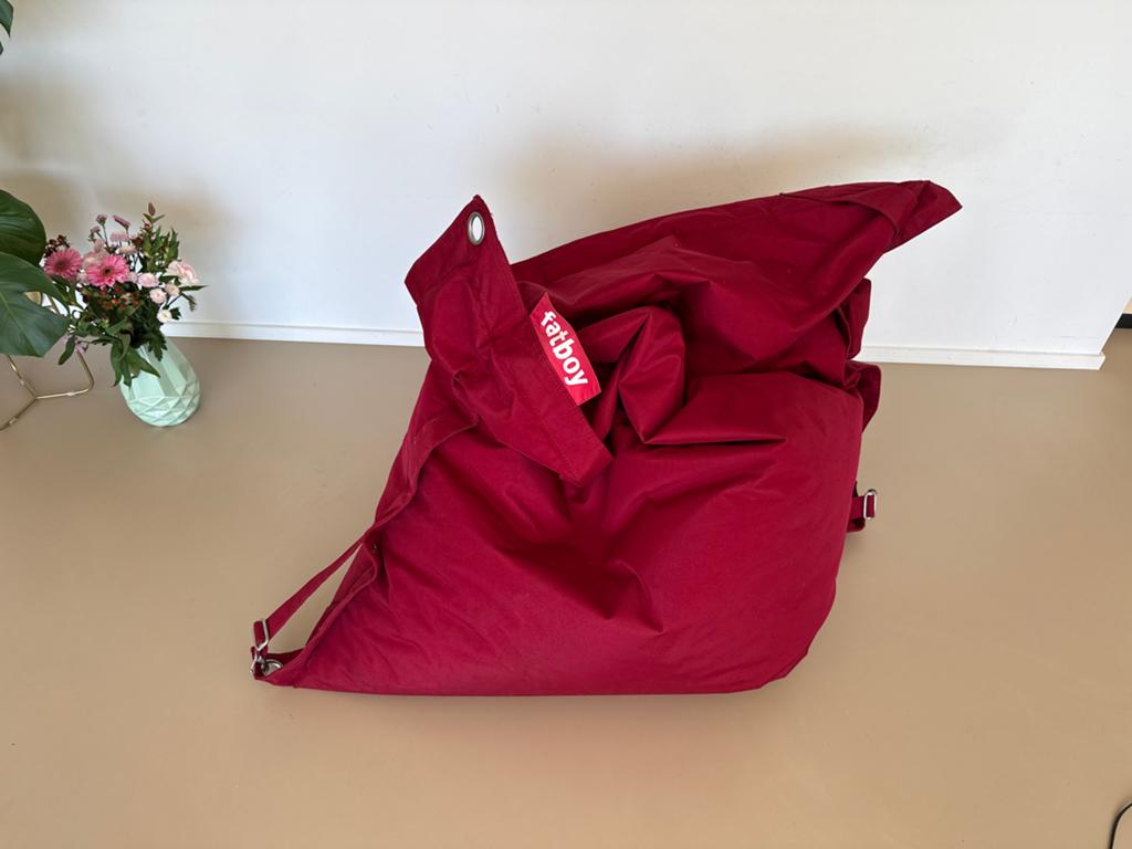 Fatboy Original Zitzak - Rood (outdoor), Ophalen, Gebruikt, Rood, Zitzak