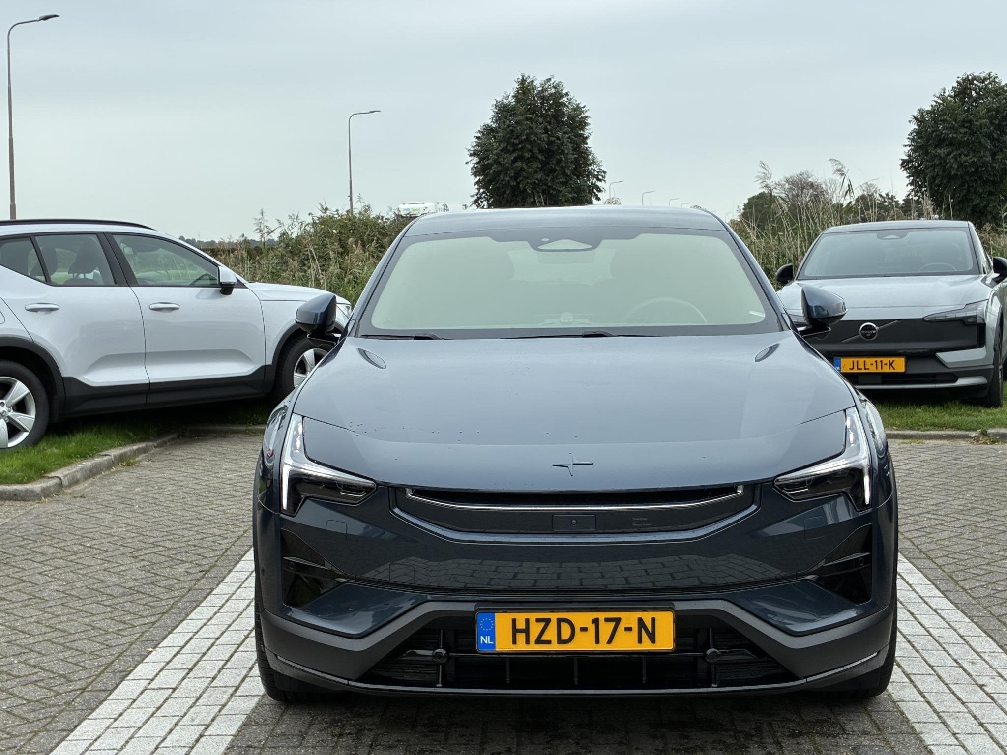 Polestar 3 Long range Dual motor Pilot Plus 111 kWh HUD|Bowe, Auto's, Automaat, 660 min, Stof, Blauw