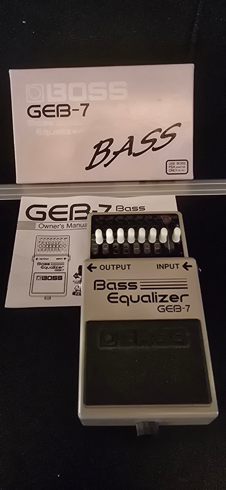 Boss GEB-7 Bass Equalizer Pedaal - Zo goed als nieuw, Ophalen, Zo goed als nieuw, Equalizer