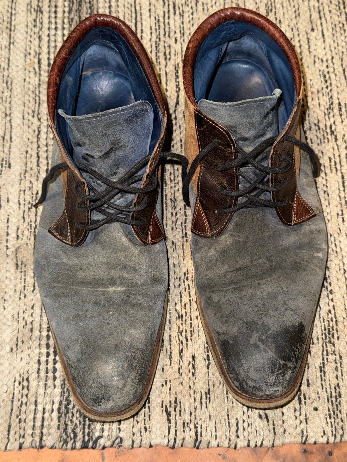 Greve 1898 Gebruikte Nette Schoenen Maat 43-44, Kleding | Heren, Schoenen, Blauw, Ophalen of Verzenden, Gedragen, Veterschoenen