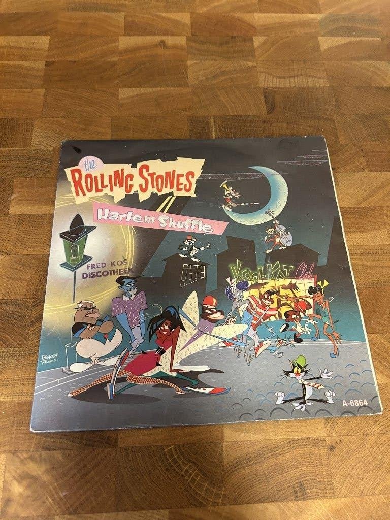The Rolling Stones Harlem shuffle single, Ophalen of Verzenden, Gebruikt, Pop
