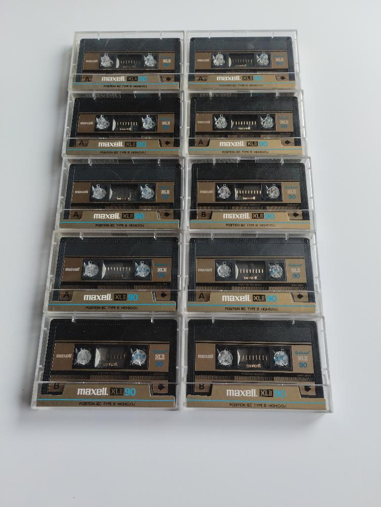Maxell XL II 90 banden, 2 t/m 25 bandjes, Overige genres, Ophalen of Verzenden, Zo goed als nieuw