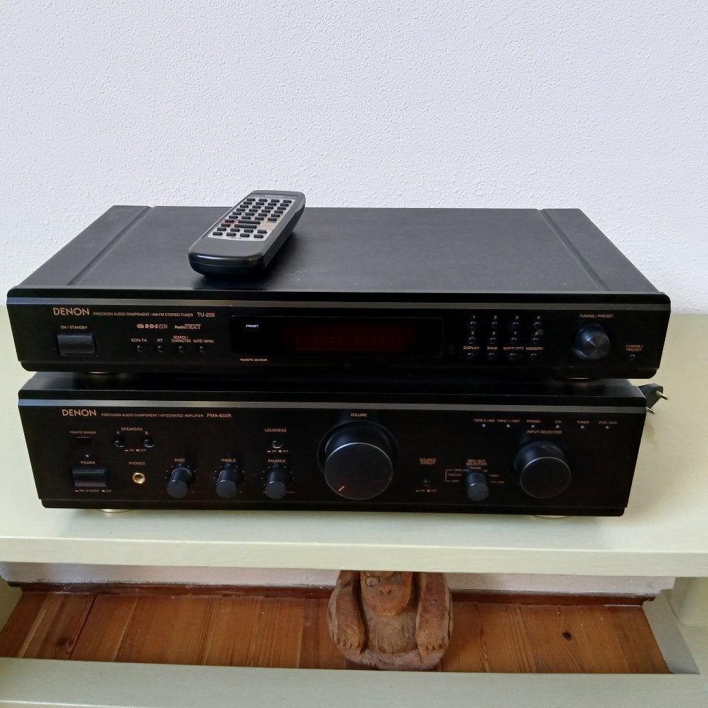 Te koop Denon stereo versterker en tuner, Ophalen of Verzenden, Gebruikt, Denon