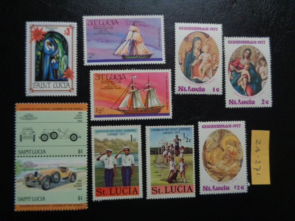 st.lucia - diverse postfris (za-271), Ophalen of Verzenden, Postfris, Noord-Amerika