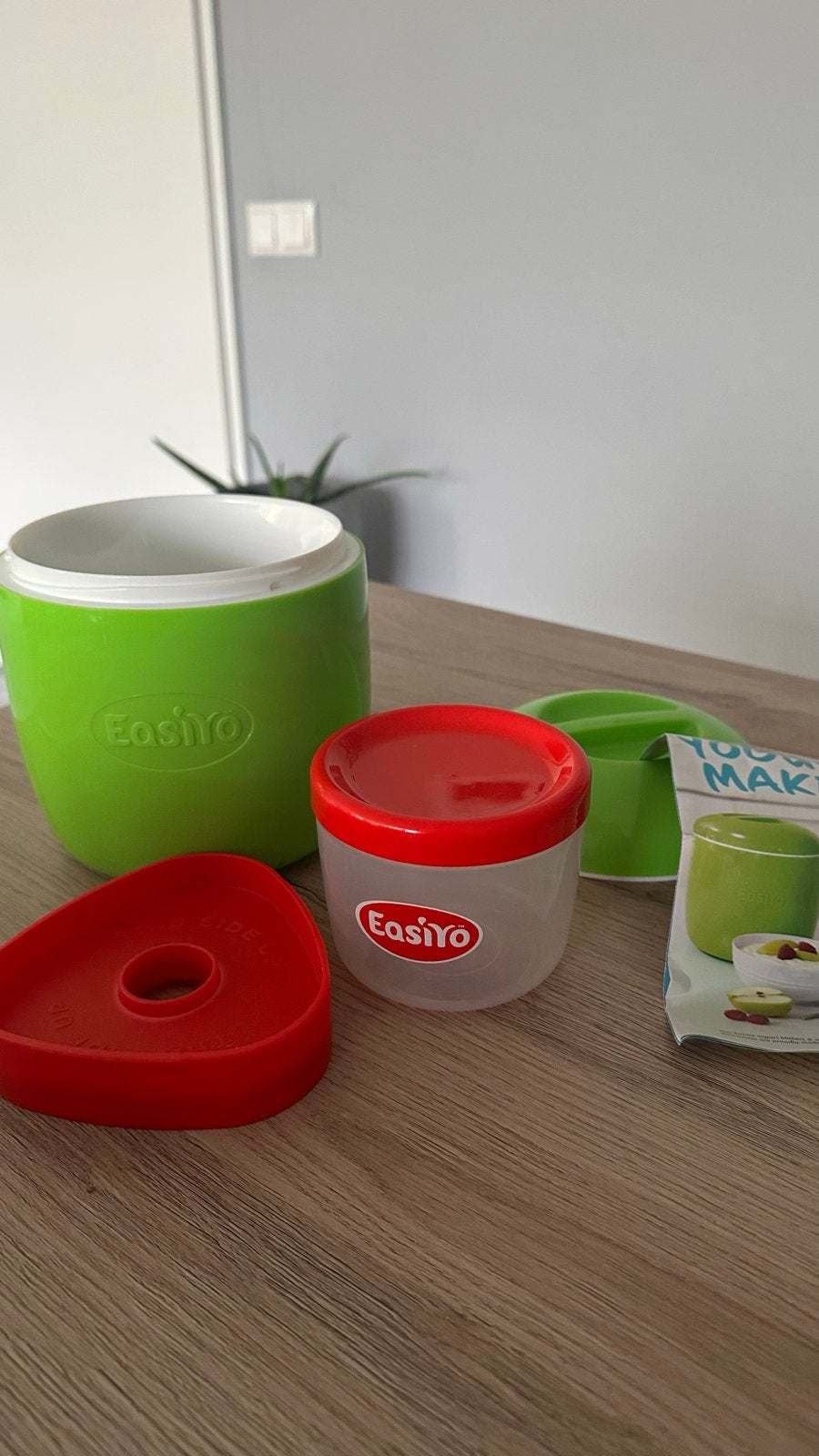 EasiYo Mini Yoghurt Maker - Groen, Overige typen, Ophalen of Verzenden, Gebruikt