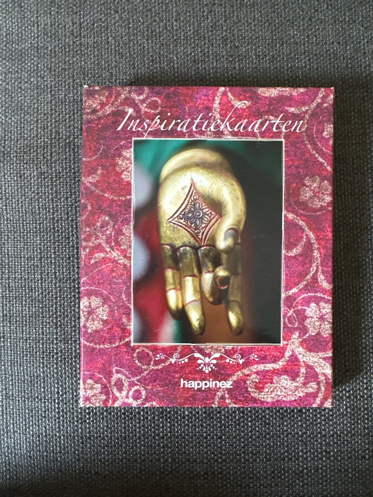 Happinez Inspiratiekaarten - Nieuwstaat, Ophalen of Verzenden, Zo goed als nieuw, Spiritualiteit algemeen, Overige typen
