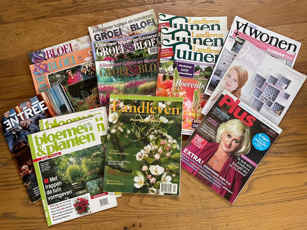 14 Tijdschriften + 1 mooi tijdschrift met item over bier., Ophalen, Zo goed als nieuw