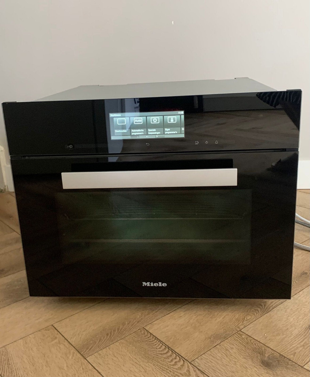 Luxe Miele combi stoomoven met enorm veel functies, Ophalen, 45 tot 50 cm, Hete lucht, 60 cm of meer