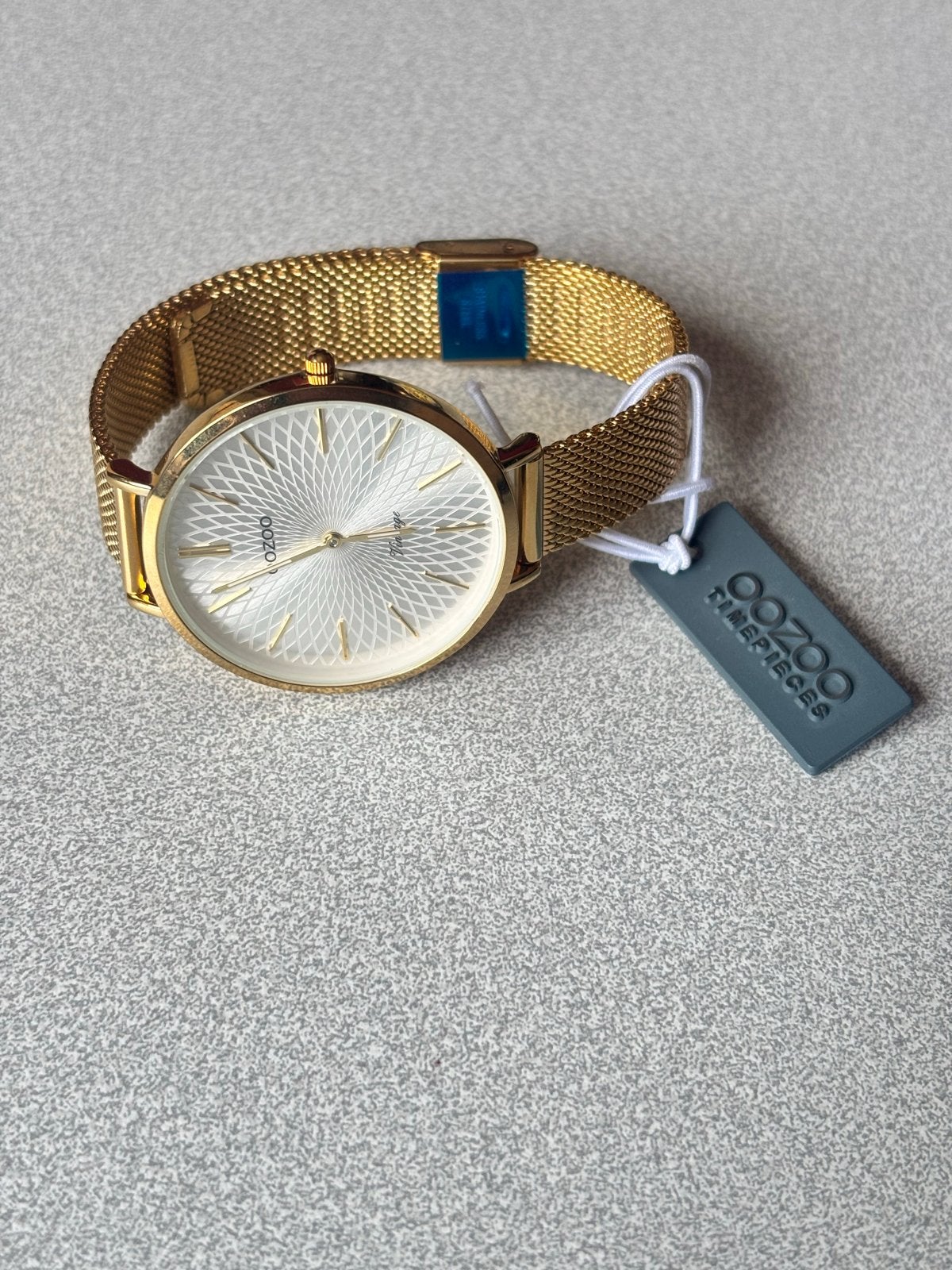 Oozoo dames horloge - Goudkleurig - Nieuwstaat, Overige merken, Staal, Staal, Polshorloge