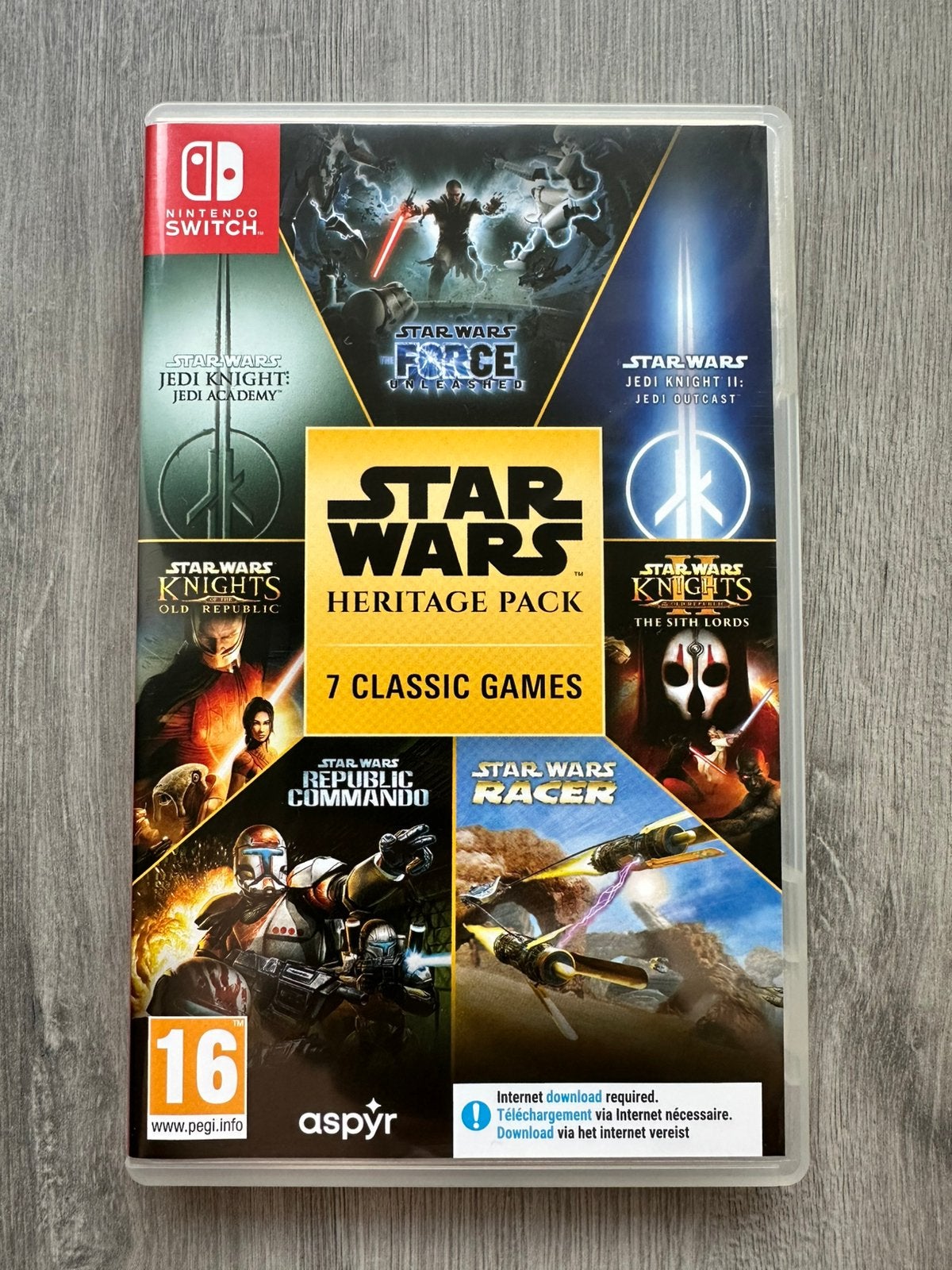 Nintendo Switch – Star Wars Heritage Pack (7 Classic Games), Spelcomputers en Games, Games | Nintendo Switch, Avontuur en Actie