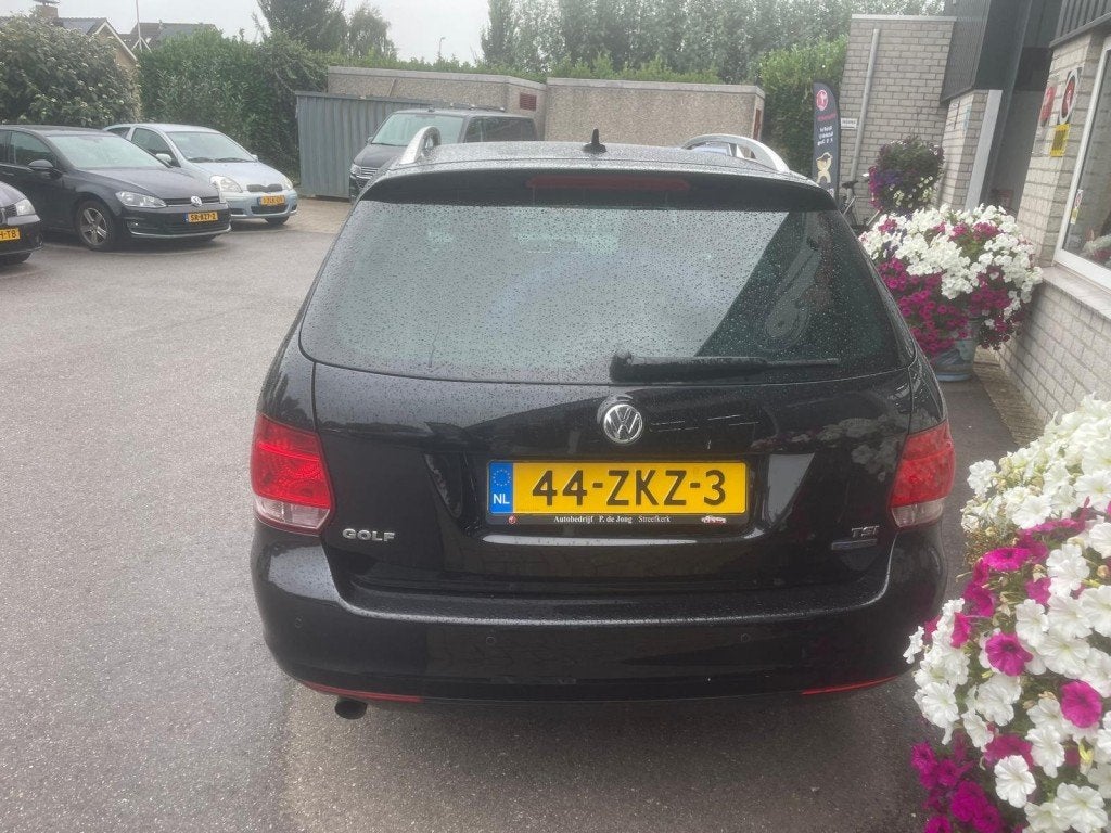 Volkswagen GOLF 1.2 TSI Station HIGHLINE Nieuwe APK! Climate, Euro 5, Gebruikt, 4 cilinders, Zwart