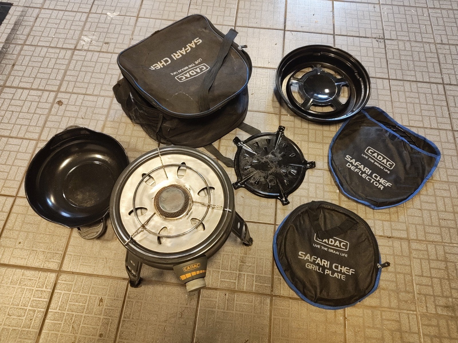 Cadac Safari Chef 2 BBQ/kooktoestel - Compleet, Ophalen, Gebruikt, Cadac