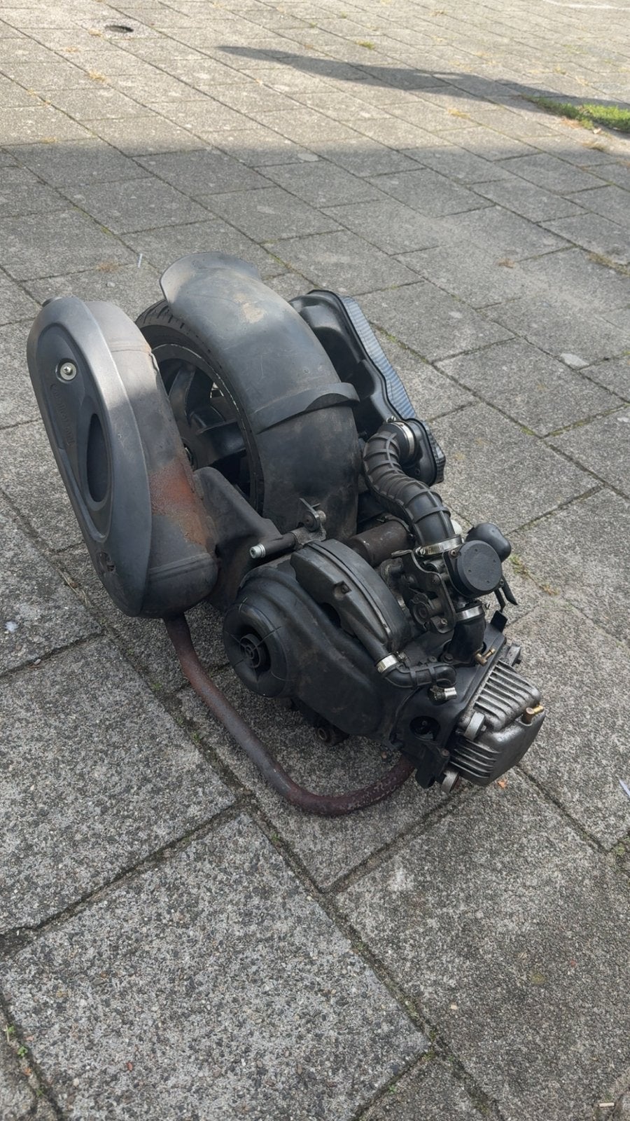 Foto 2 van Piaggio zip 2005 motorblok - 80cc malossi