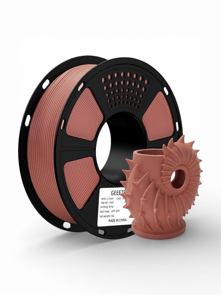 Geeetech Matte PLA Terracotta  1.75mm 1kg PLA Filament, Computers en Software, Ophalen of Verzenden, Nieuw