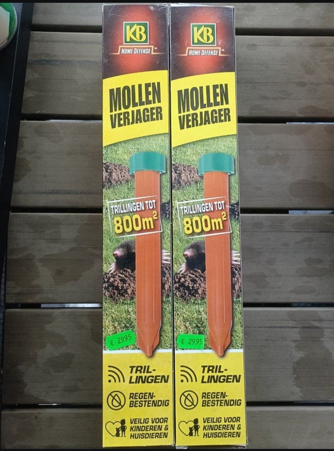 Mollen verjagers, Tuin en Terras, Bestrijdingsmiddelen, Ophalen of Verzenden, Nieuw, Ongediertebestrijding