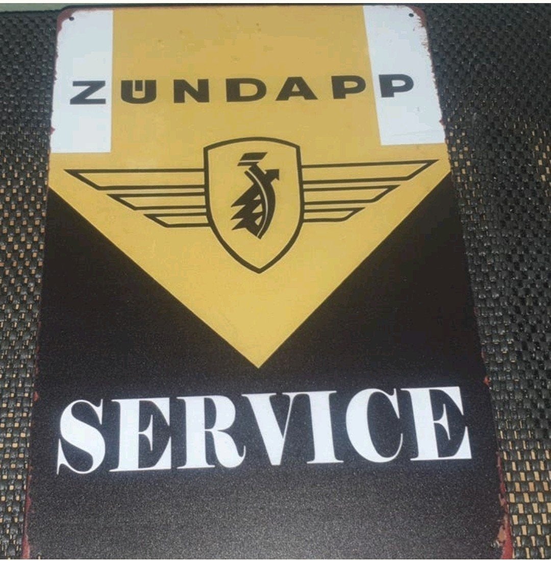 Wandbord zundapp, Verzamelen, Merken en Reclamevoorwerpen, Ophalen of Verzenden, Nieuw, Reclamebord