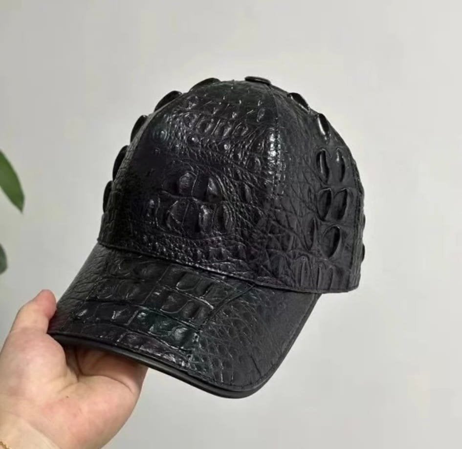 Luxe Pet van Echt Krokodillenleer - Zwart & Bruin, Ophalen of Verzenden, Nieuw, One size fits all, Pet