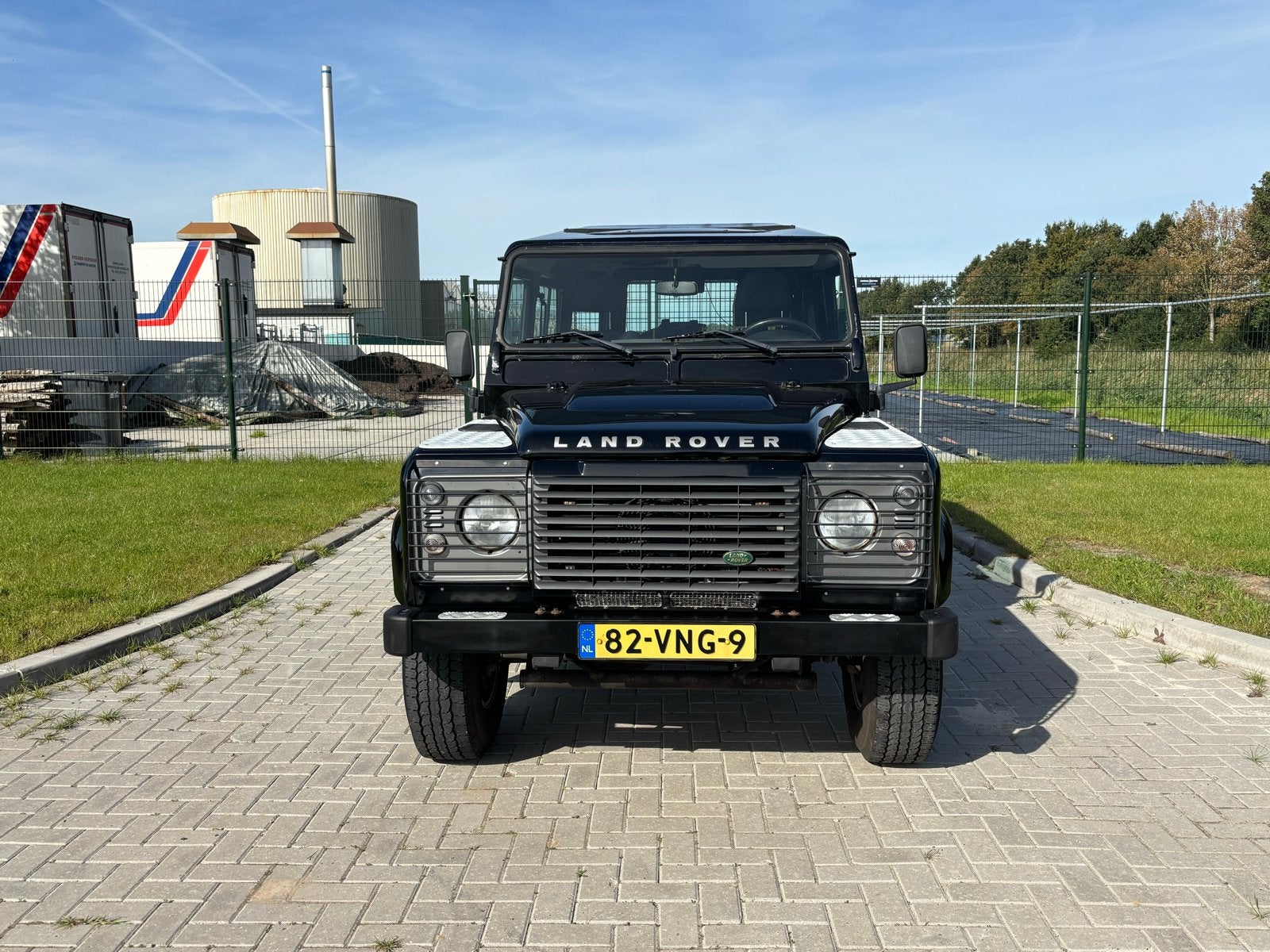 Land Rover Defender 90 Hardtop 500 2008, Auto's, Stof, Land Rover, Zwart, 4 cilinders