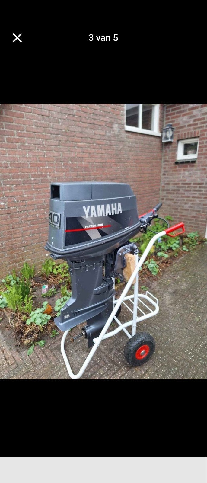 Yamaha autolube 50pk kortstaart buitenboordmotor, Watersport en Boten, Ophalen