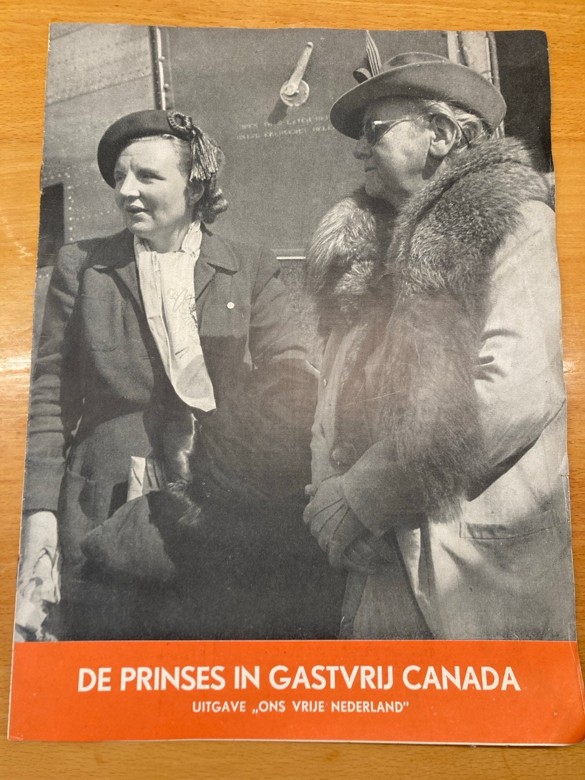 De Prinses in Gastvrij Canada - Oorlogsuitgave 1945, Verzenden, 20e eeuw of later, Gelezen