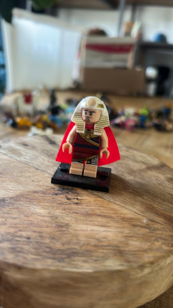 LEGO King Tut minifiguur 71017, Ophalen of Verzenden, Zo goed als nieuw