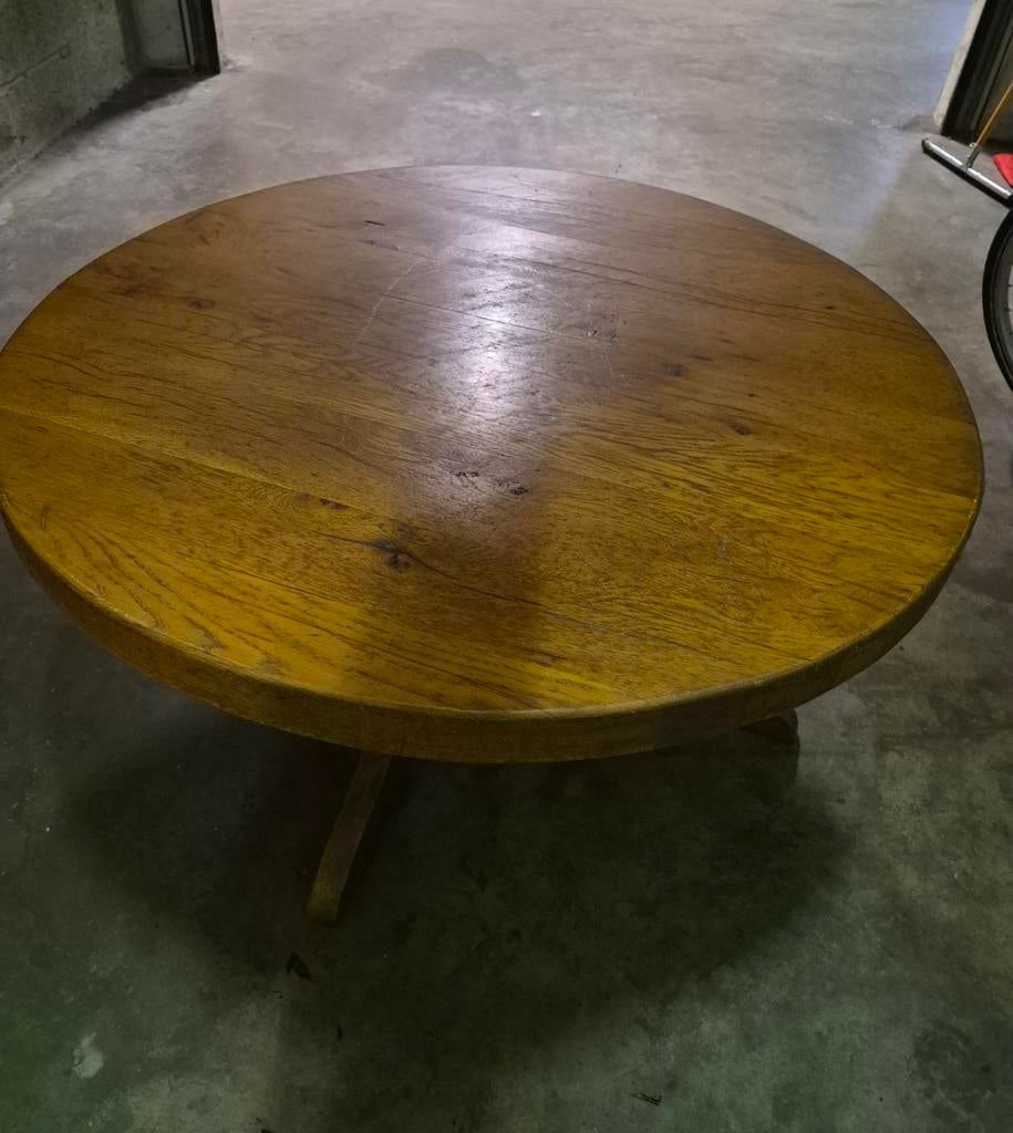 Antieke ronde salontafel, Antiek en Kunst, Antiek | Meubels | Tafels, Ophalen