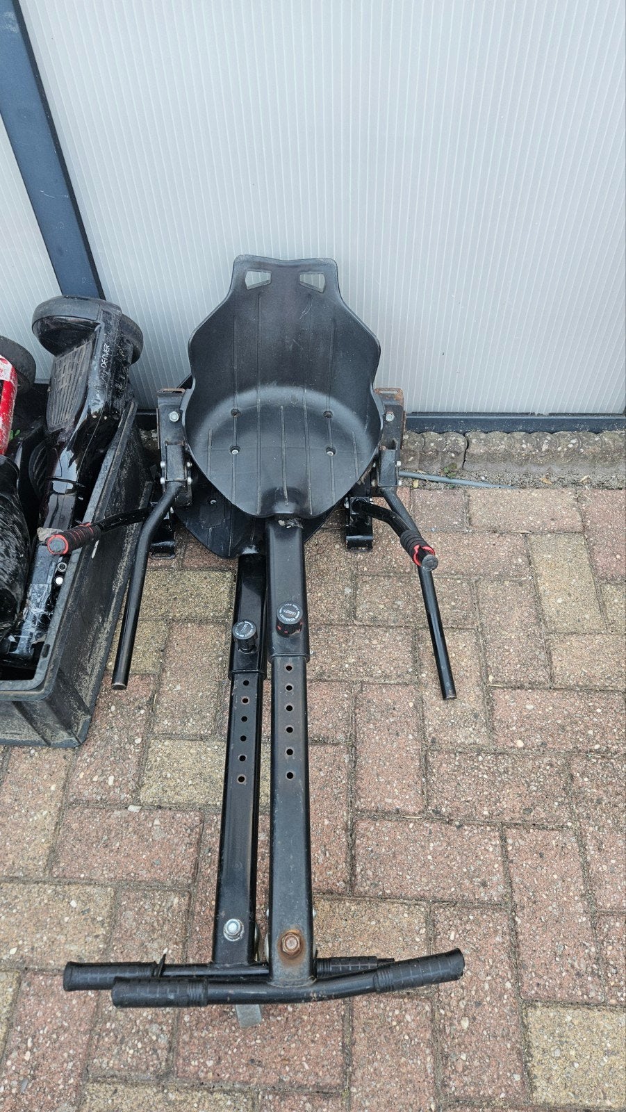 Karretje voor oxboard, Ophalen, Gebruikt