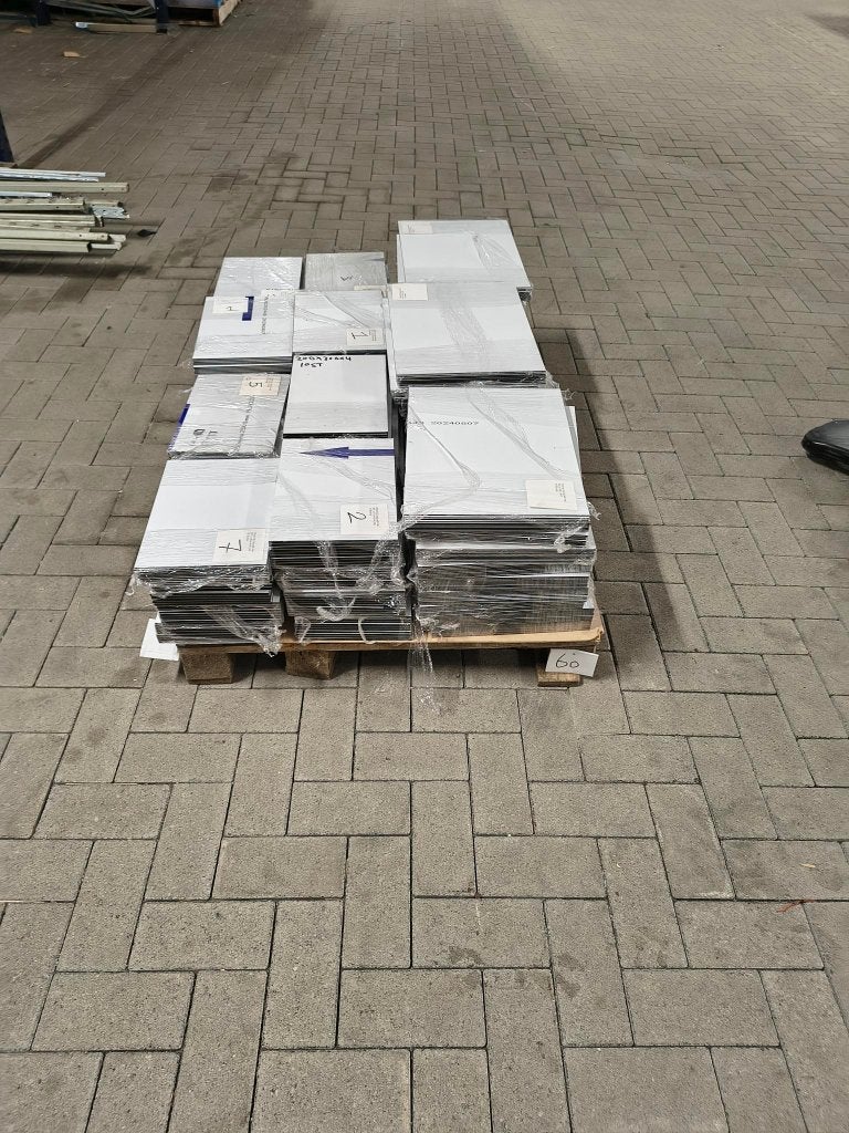 Pallet aluminium composiet wit, Doe-het-zelf en Verbouw, Platen en Panelen, Ophalen, Nieuw, Overige materialen, Minder dan 20 mm