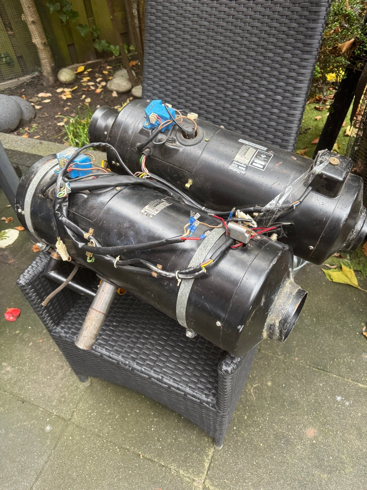 Eberspacher D7L Standkachel 12V en 24V Set, Auto-onderdelen, Ophalen of Verzenden, Gebruikt, Universele onderdelen