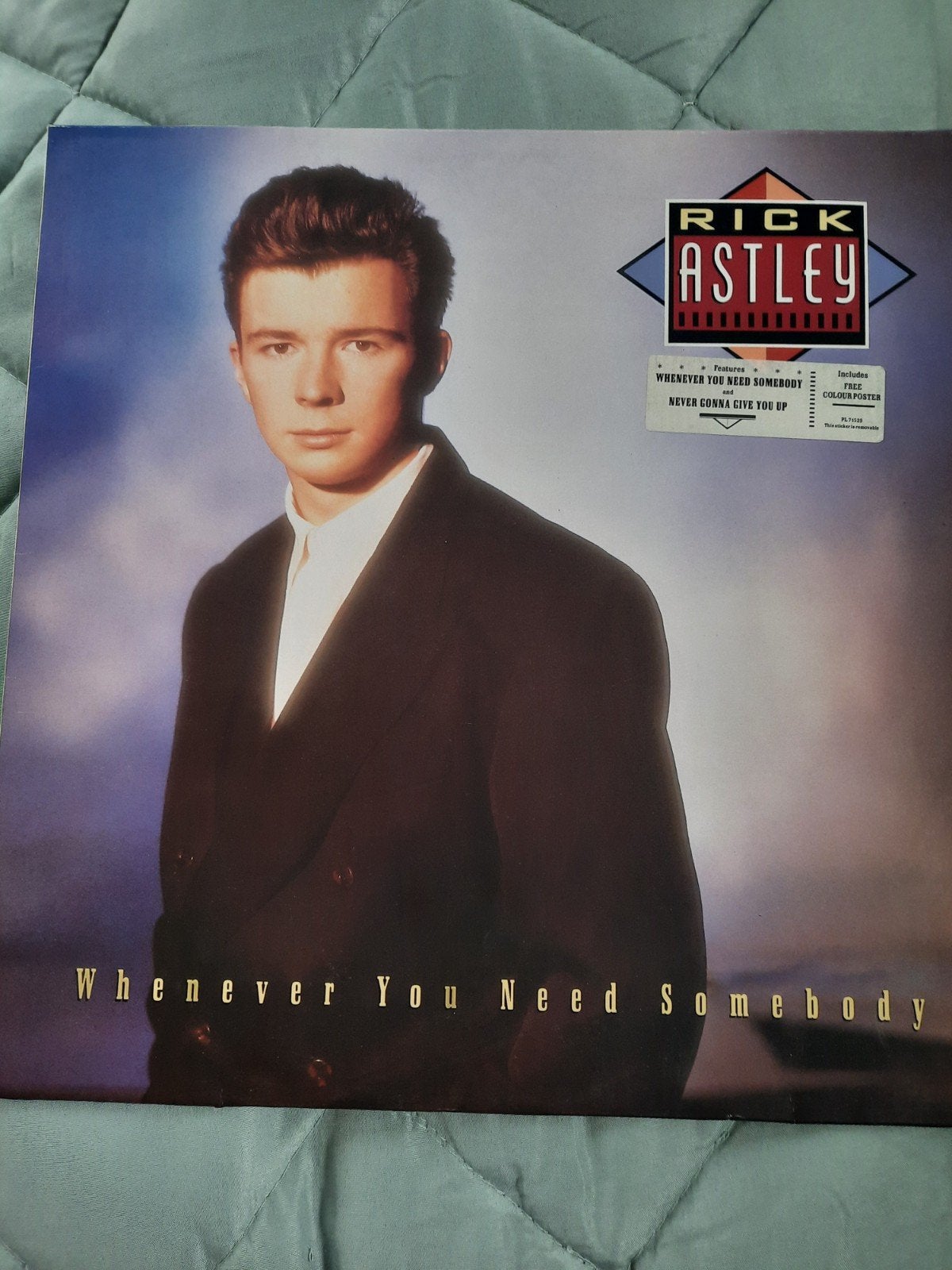 Rick Astley - Whenever You Need Somebody LP