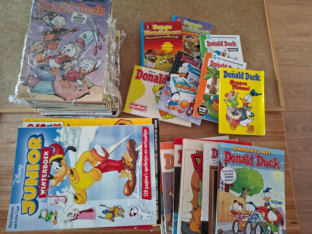 Groot Donald Duck Leespakket - Diverse Stripboeken, Meerdere stripboeken, Ophalen, Gelezen, Walt Disney