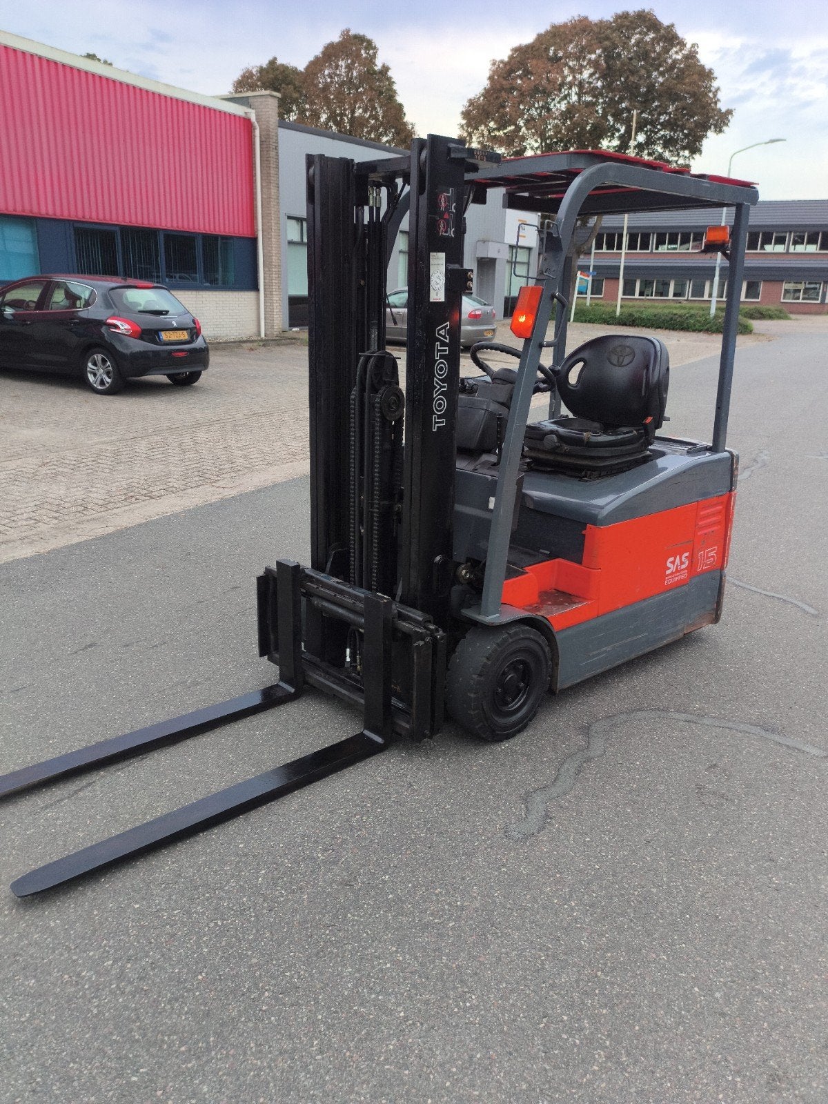 Heftruck Toyota electrische 7FBE 1.5 ton gratis bezorging, Zakelijke goederen, 1000 tot 2000 kg, Ophalen of Verzenden, Heftruck