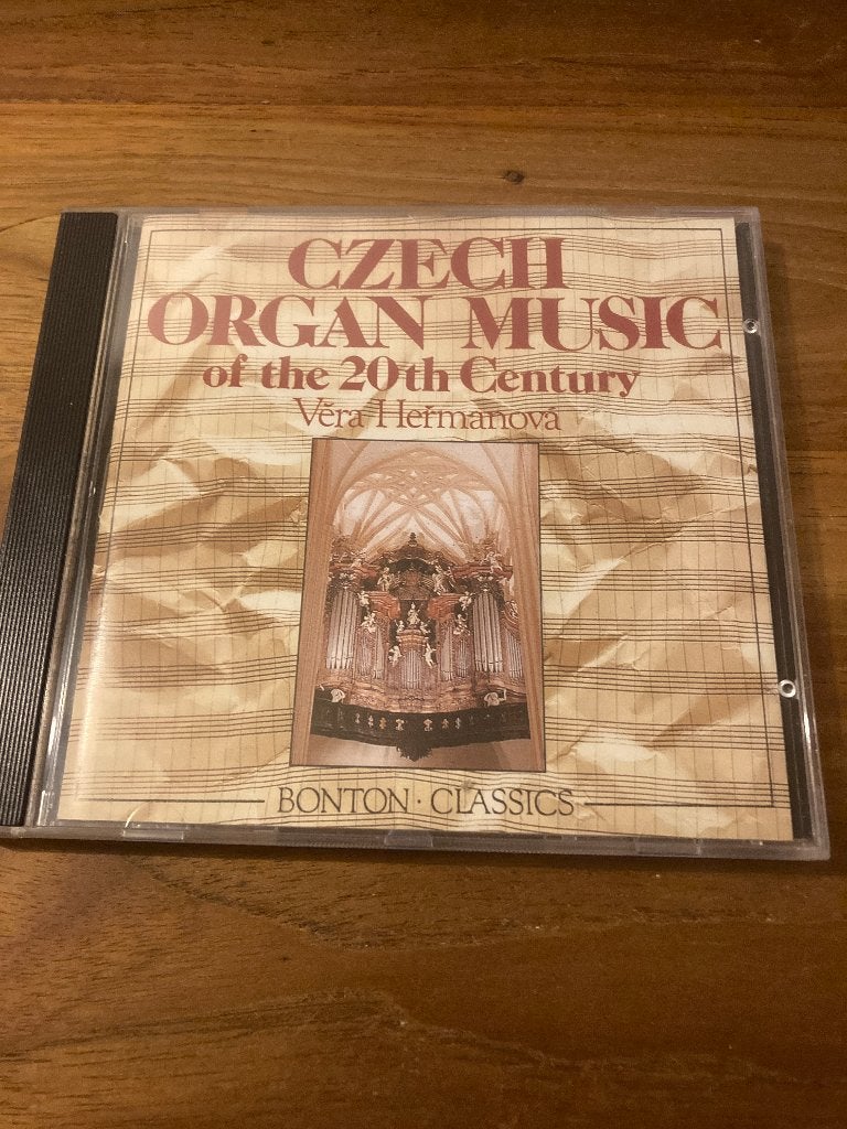 Czech Organ Music of the 20th century - Vera Hermanova (Orge, Ophalen of Verzenden, Classicisme, Zo goed als nieuw, Overige typen
