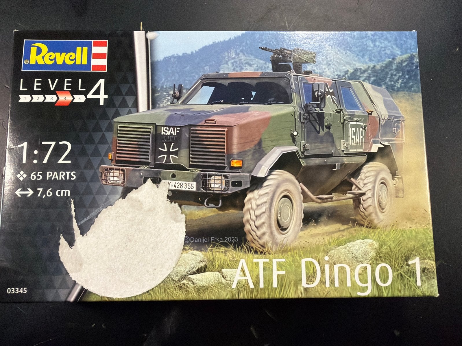 Revell ATF Dingo 1 Modelbouwkit - Schaal 1:72, Hobby en Vrije tijd, Modelbouw | Auto's en Voertuigen, Revell, Nieuw, Ophalen of Verzenden