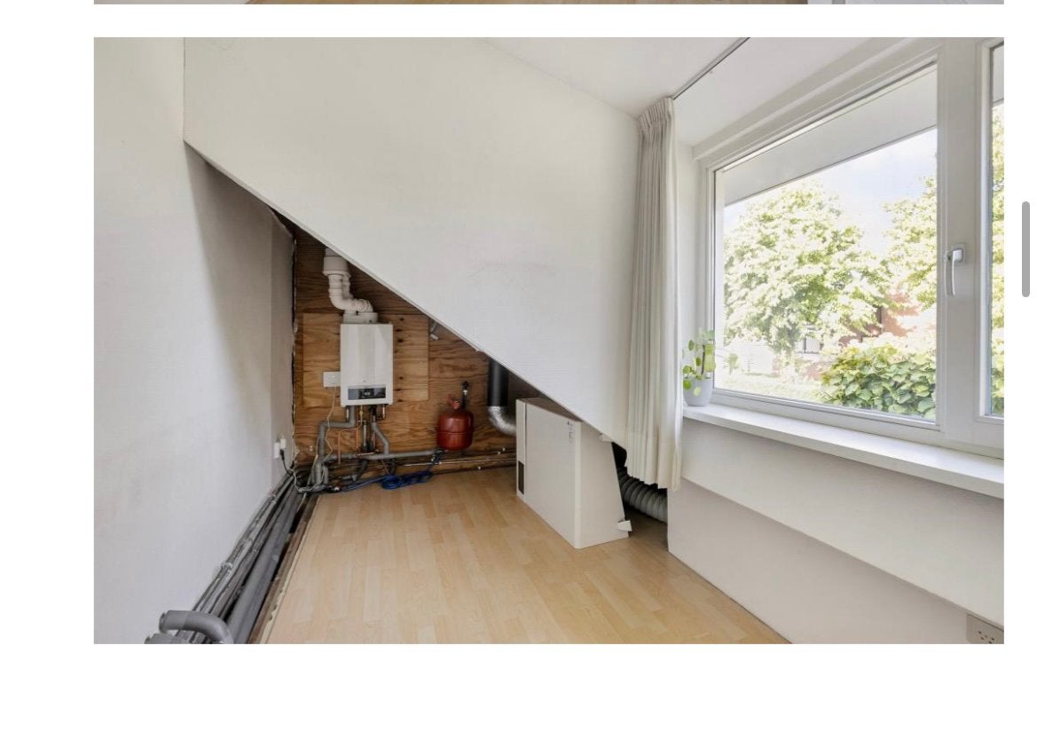 Witte gordijnen, In te korten, Gebruikt, Gordijn, Crème