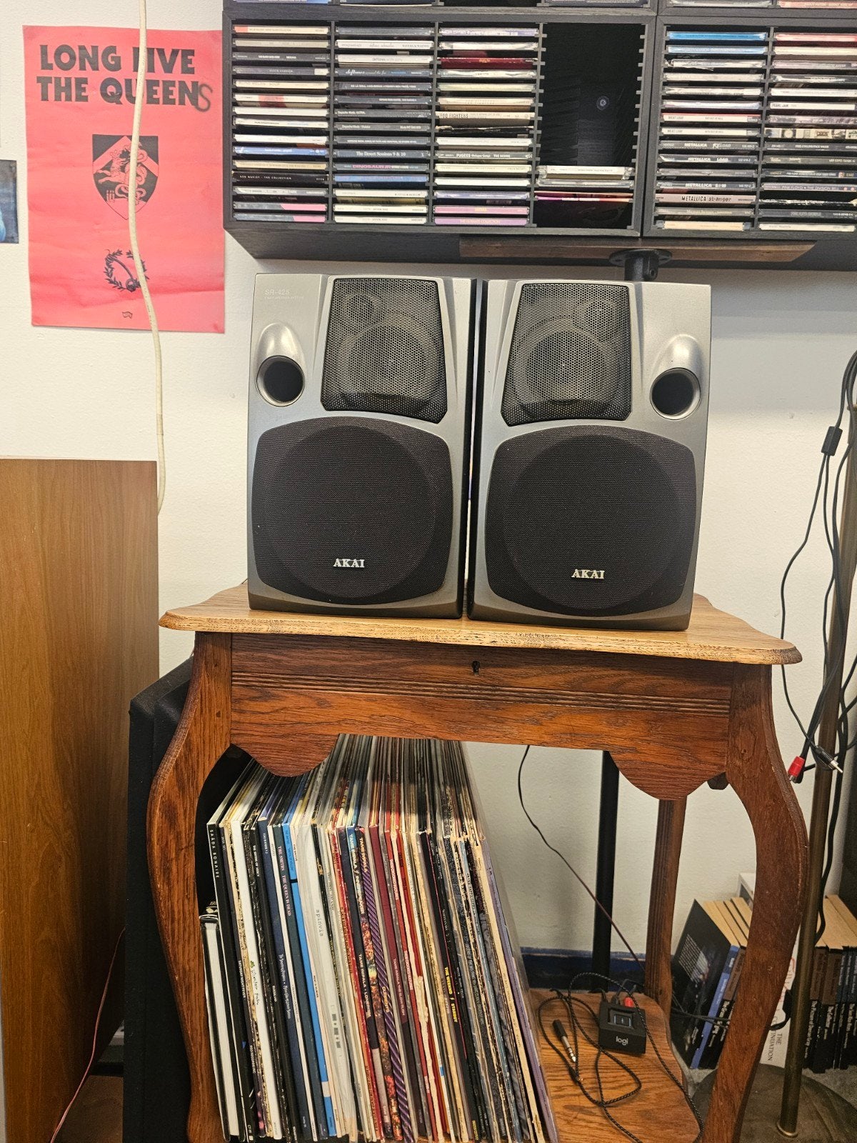 Akai sr425 3 way speaker system, luidsprekers, Audio, Tv en Foto, Luidsprekers, Ophalen of Verzenden, Minder dan 60 watt, Overige merken