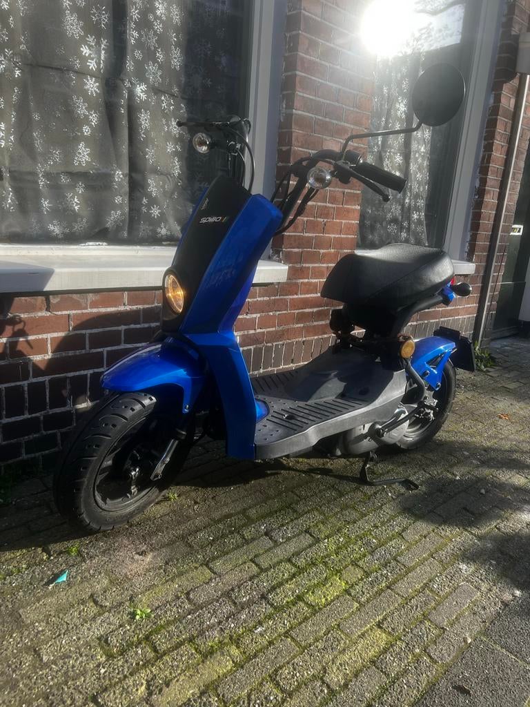 Gamax Spillo Snorscooter - Ideaal voor stad en zomer!, Fietsen en Brommers, Snorfietsen en Snorscooters, Ophalen, Gebruikt, Benzine