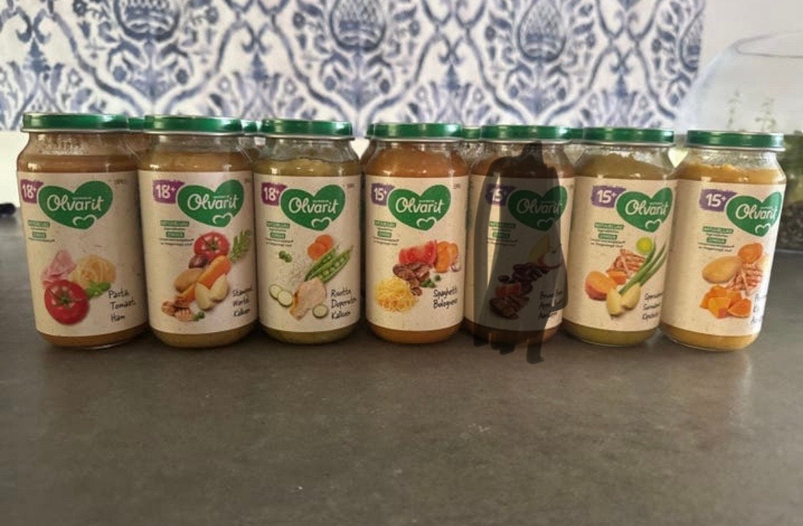 16x Olvarit babyvoeding 15+ en 18+ maanden, Ophalen of Verzenden, Nieuw, Babyvoedingmaker, Overige merken
