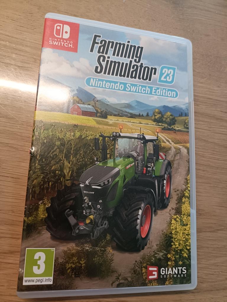 Nintendo Switch Farming Simulator 23 als nieuw!, Ophalen of Verzenden, Zo goed als nieuw, Met 1 controller, Switch Original