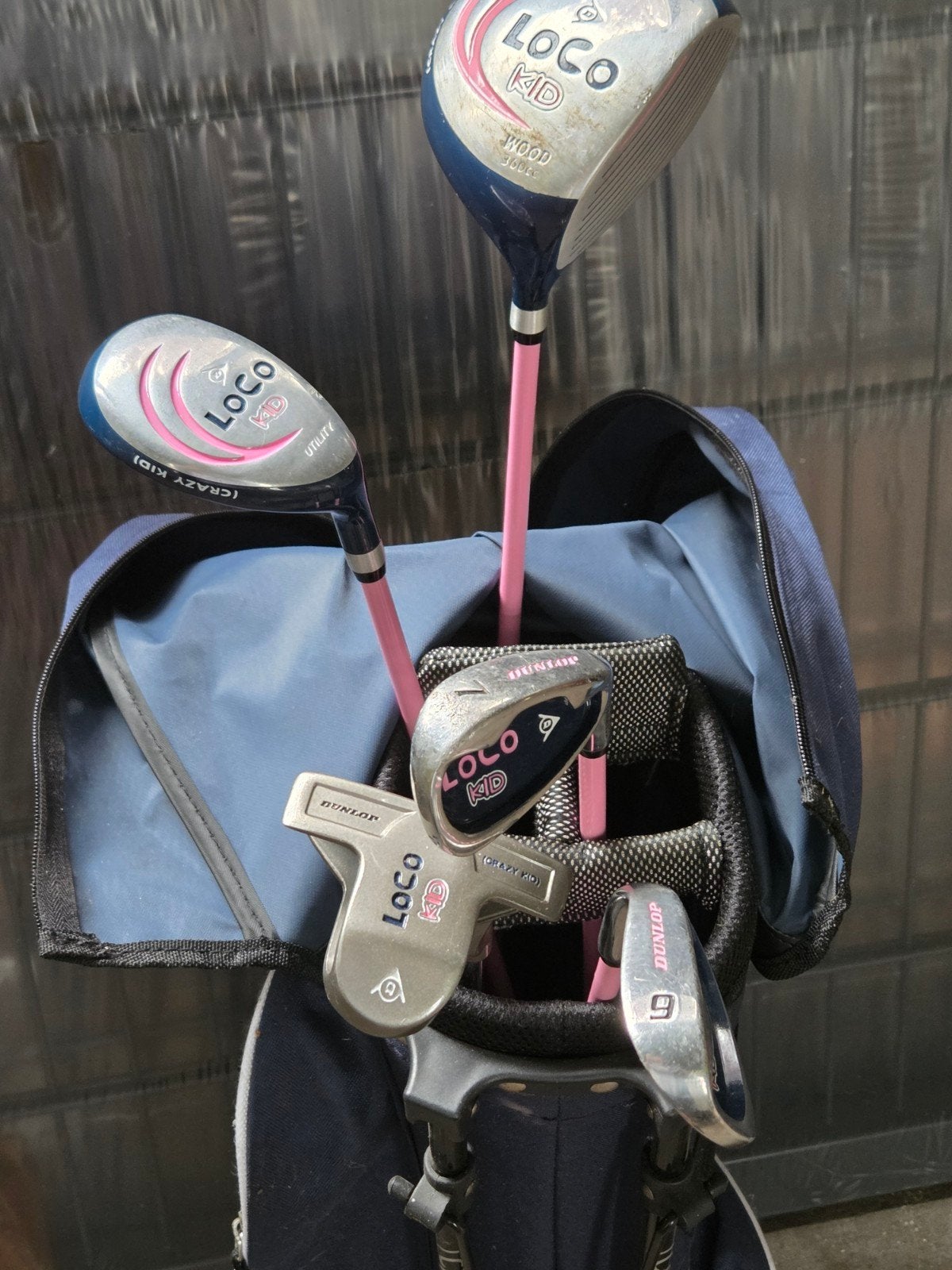 Dunlop Loco Kid Golfset voor kinderen - Roze, Ophalen, Gebruikt, Set, Overige merken