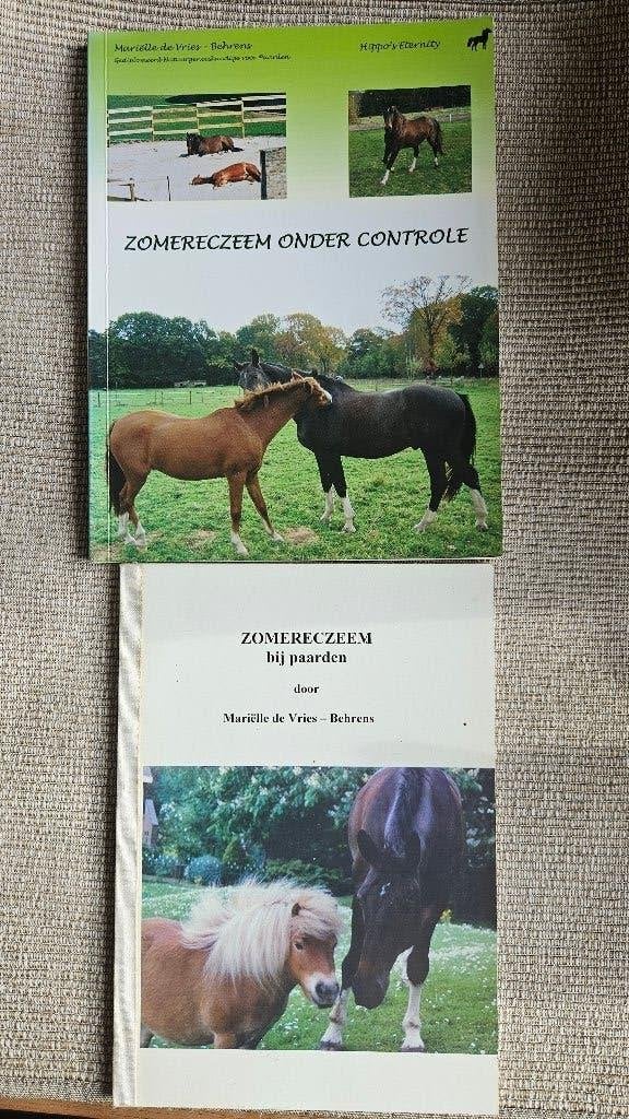 zomereczeem bij paarden & zomereczeem onder controle, Ophalen of Verzenden, Zo goed als nieuw, Mariëlle de Vries-Behrens, Paarden of Pony's