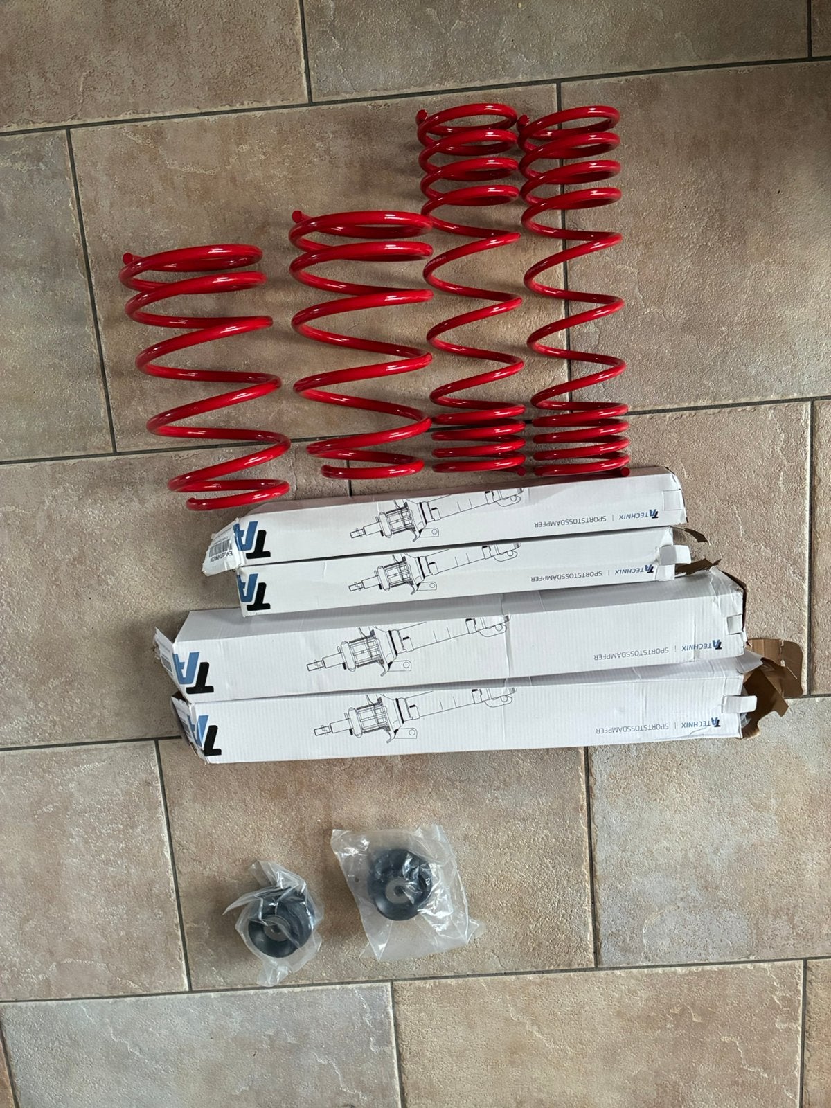 Complete TA Technix verlagingsset 80/60mm Polo 86c, Ophalen, Nieuw