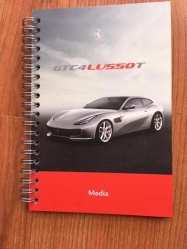 Ferrari inc GTC4Lusso T, LaFerrari Aperta pers brochure '16, Ophalen of Verzenden, Ferrari
