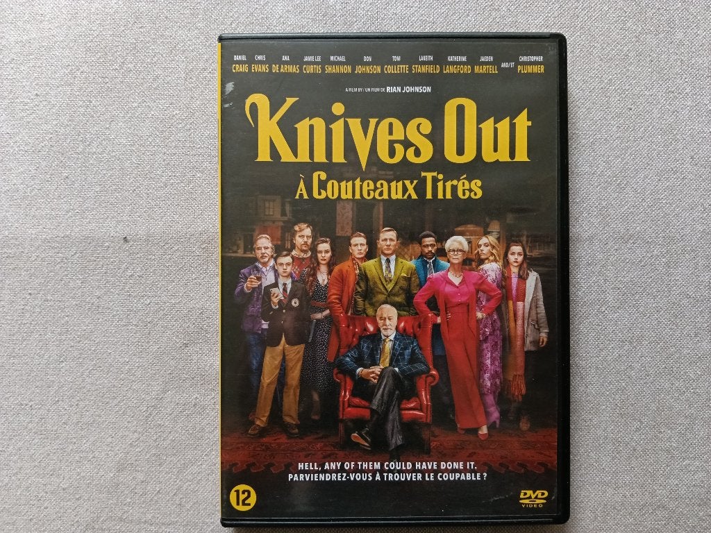 Knives out, Vanaf 12 jaar, Ophalen of Verzenden, Gebruikt, Maffia en Misdaad