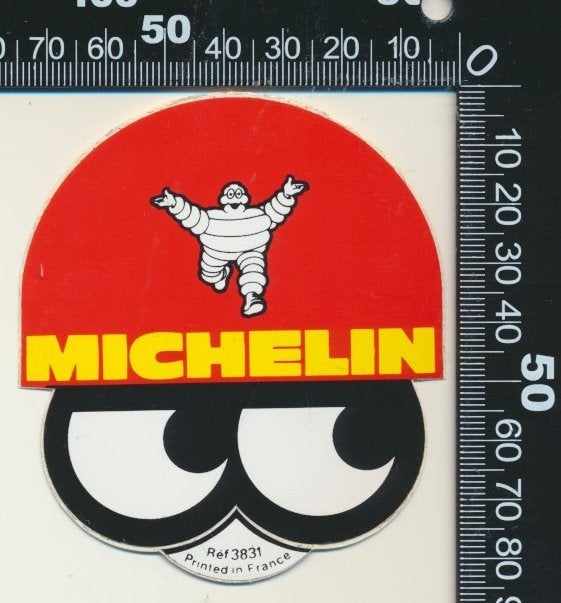 Sticker: Michelin - Rapido (1), Verzenden, Zo goed als nieuw, Auto of Motor