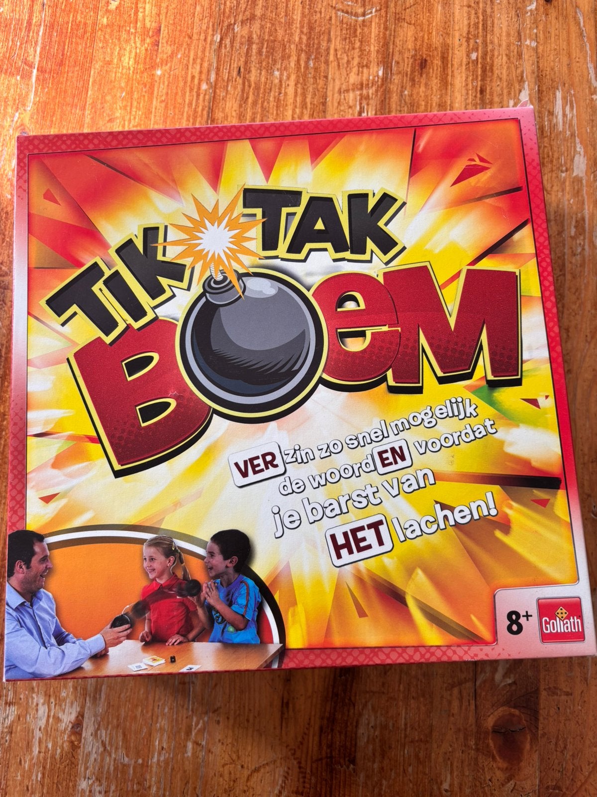Spel Tik tak boem, Ophalen of Verzenden, Zo goed als nieuw
